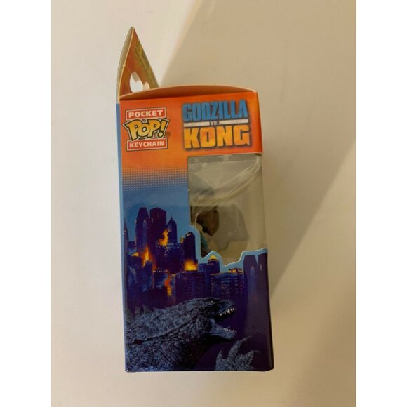 New Funko Pocket Pop Keychain! Godzilla vs‎ Kong: Kong with Battle Axe - Picture 4 of 8